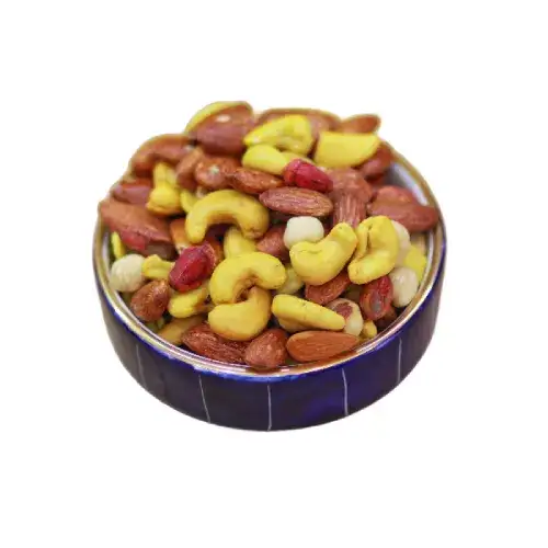 عکس چهار مغز بوداده با ترکیب گردو، بادام، فندق و پسته؛ طعم لذیذ، سالم و مغذی