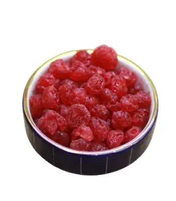 گیلاس خشک طبیعی و سالم، میان‌وعده‌ای کم کالری با فیبر و ویتامین C بالا، مناسب برای تغذیه سالم و رژیم‌های غذایی.