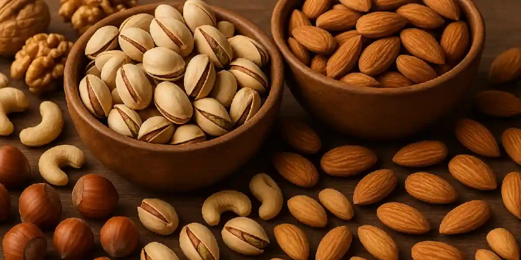 آجیل برای ورزشکاران؛ بهترین سوخت طبیعی برای افزایش قدرت و انرژی قبل و بعد از تمرین بدنسازی